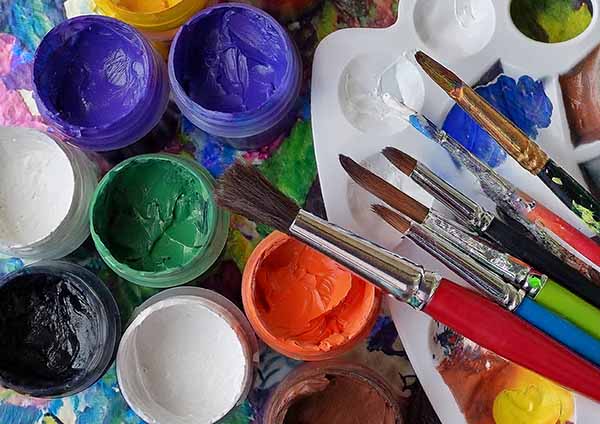 Pferde-Acryl Pferde-Acrylgemälde